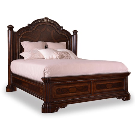 Queen Panel Bed - Complete Set
