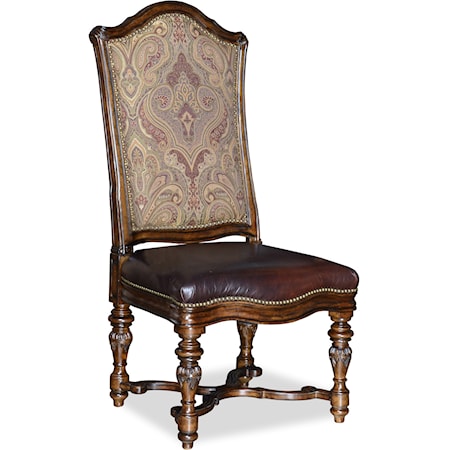 Traditional Upholstered Side Chair