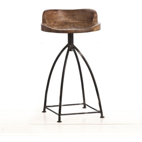 Industrial Counter Stool