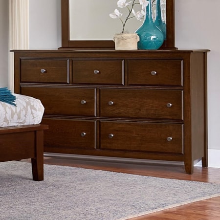 Loft Triple Dresser - 7 Drawers