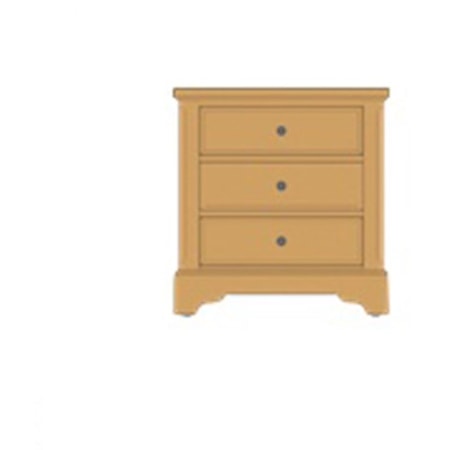 Villa Night Stand - 3 Drawers