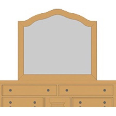 Villa Arched Mirror