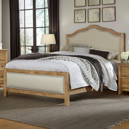 Queen Upholstered Bed