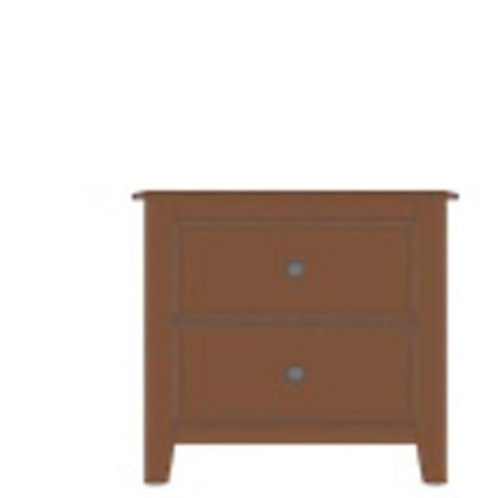 Loft Night Stand - 2 Drawers