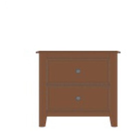 Loft Night Stand - 2 Drawers