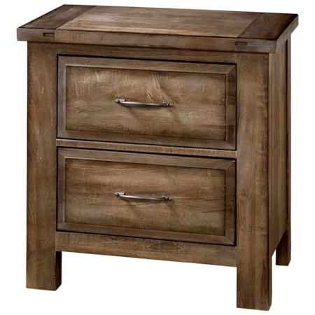 Night Stand - 2 Drawers