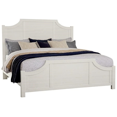 Scalloped Queen Bed