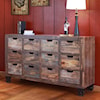 International Furniture Direct Consoles Multi-Drawer Console with 12 Drawers
