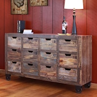 Multi-Drawer Console with 12 Drawers