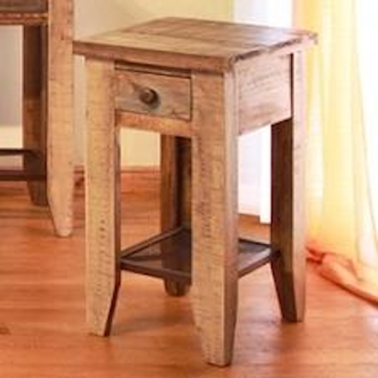 International Furniture Direct 968 Chair Side Table