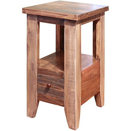Chair Side Table with 1 Drawer