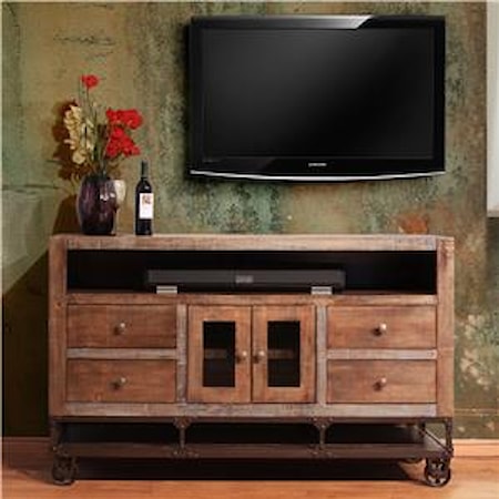 62&quot; Solid Wood TV Stand