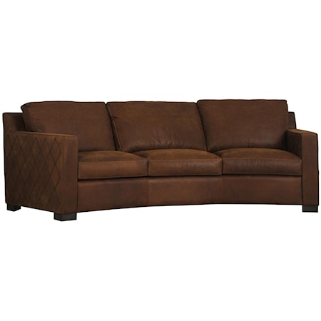 Leather Conversation Sofa