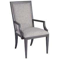 Transitional Upholstered Arm Chair