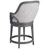 Artistica Appellation Upholstered Swivel Counter Stool