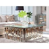 Artistica Cityscape Rectangular Cocktail Table