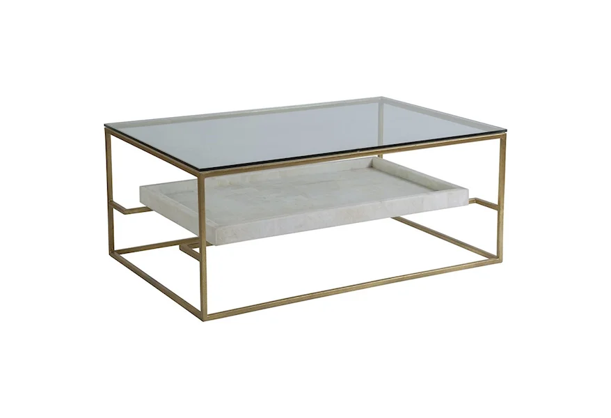 Cumulus Rectangular 45 Inch Cocktail Table by Artistica at Baer's Furniture