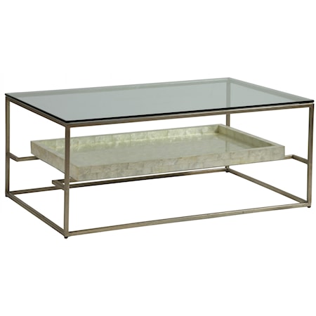 Rectangular 45 Inch Cocktail Table