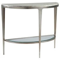 Contemporary Capiz Shell Console Table