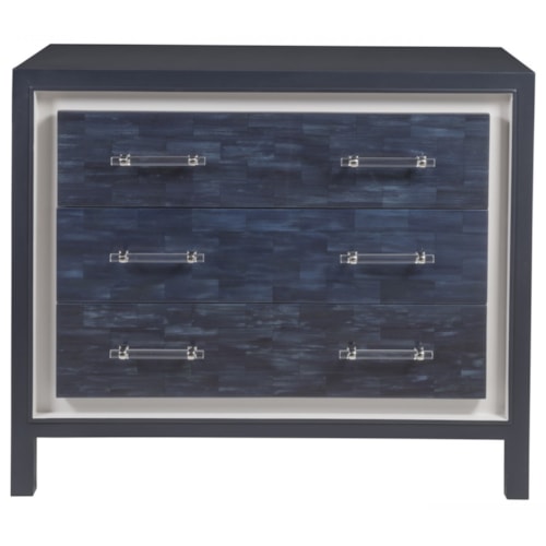 Contemporary 3-Drawer Hall Chest
