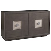 59 Inch Two-Tone Media Console with 2 Doors