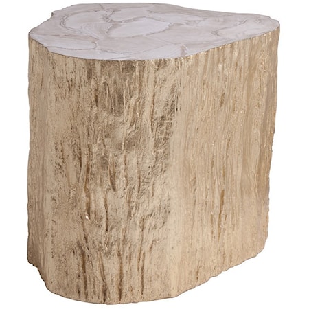 Trunk Segment Side Table 