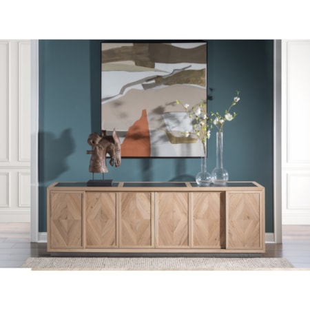 Long Media Console