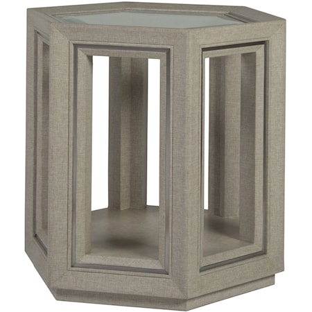 Hexagonal End Table