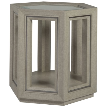 Hexagonal End Table