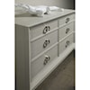 Artistica Zeitgeist White Double Dresser