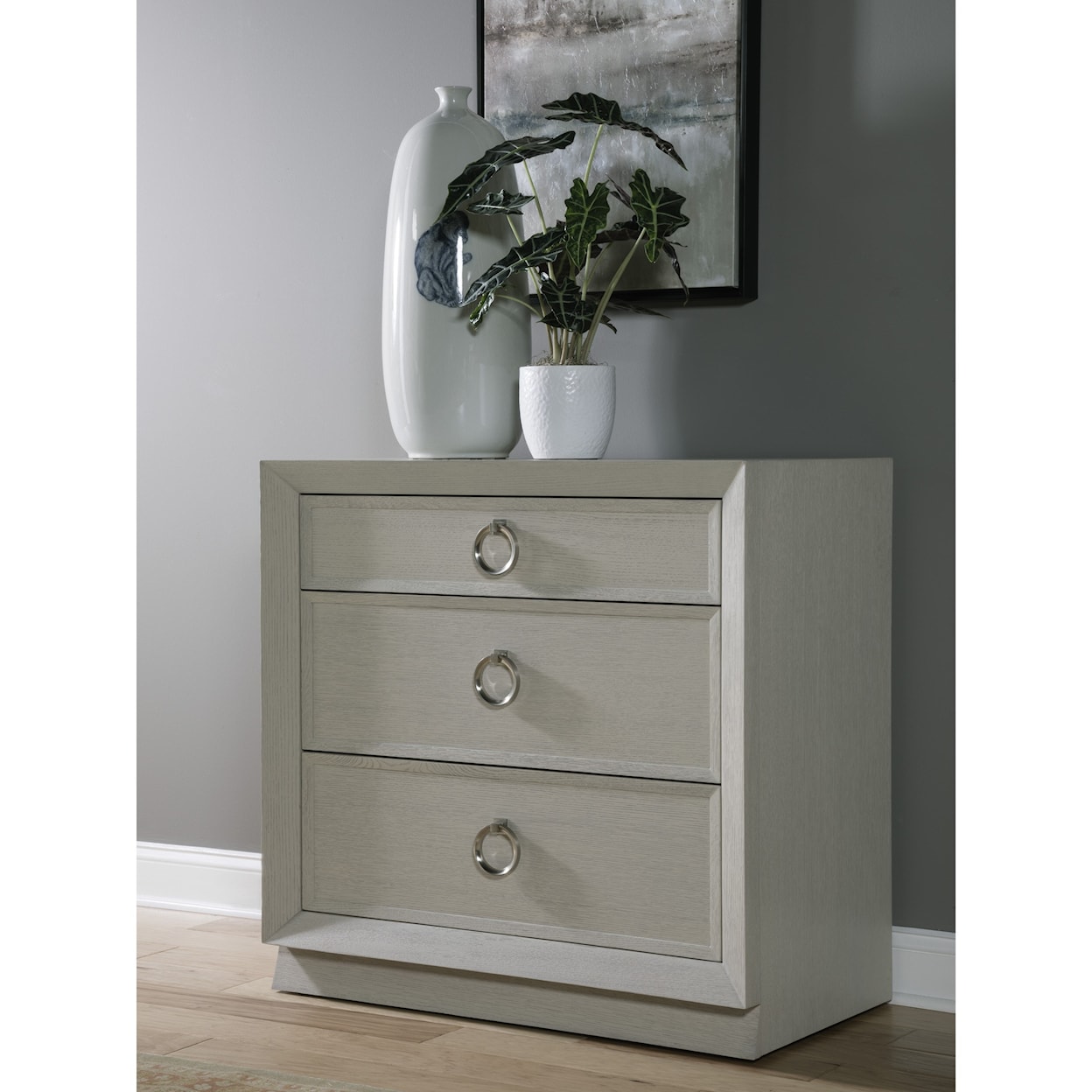 Artistica Zeitgeist White Drawer Hall Chest