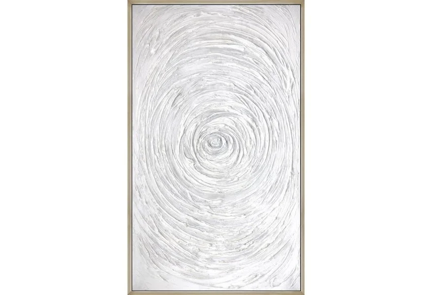 Art Abstract Wall Art w/ Laguna Silver Frame by Artists Guild of America at Jacksonville Furniture Mart