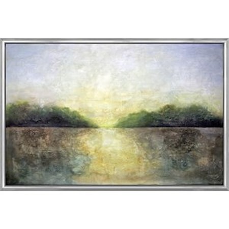 Greys Meadow with Catalina Silver Frame