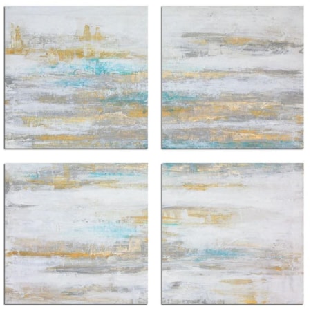 Green Gold Gallery Wrap