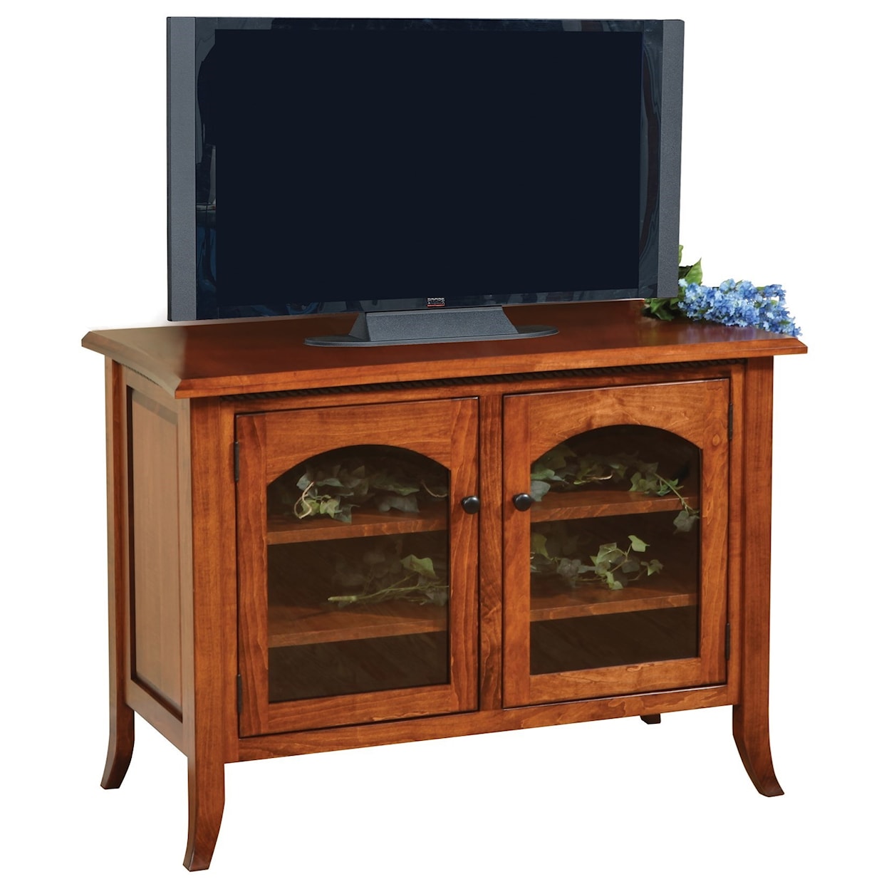 Ashery Oak Bunker Hill 40" Customizable TV Stand