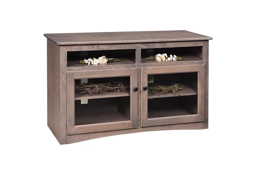 Economy 50" Customizable TV Stand by Ashery Oak at Saugerties Furniture Mart