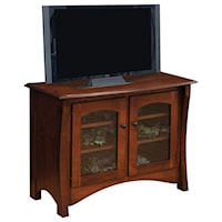 40" Customizable Solid Wood TV Stand