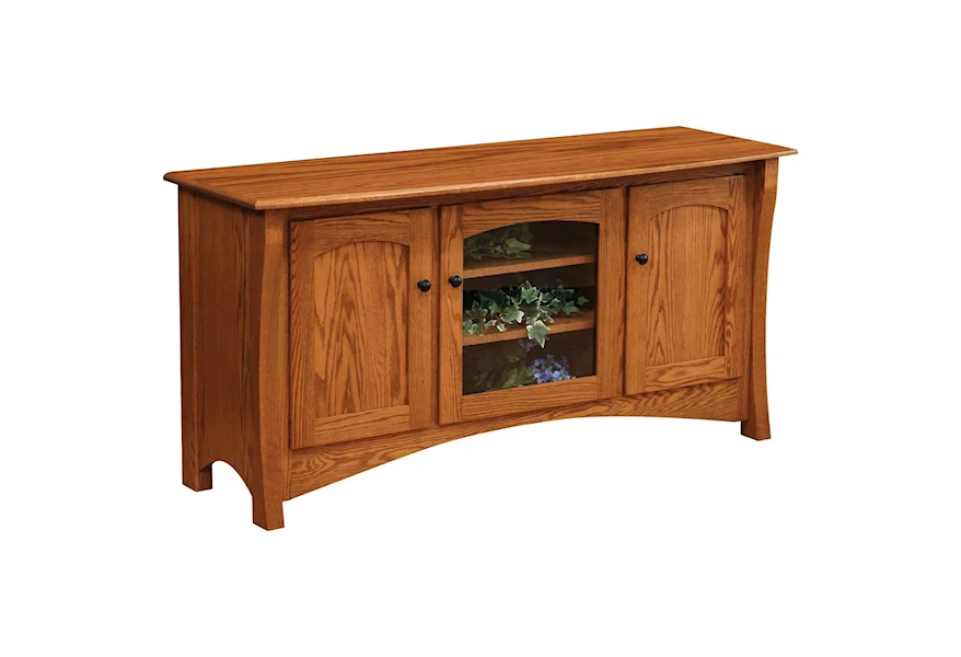 Master 60" Customizable TV Stand by Ashery Oak at Saugerties Furniture Mart
