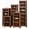 Ashery Oak Modern Mission Customizable  Bookcase - Choose Your Size