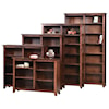 Ashery Oak Modern Mission Customizable  Bookcase - Choose Your Size