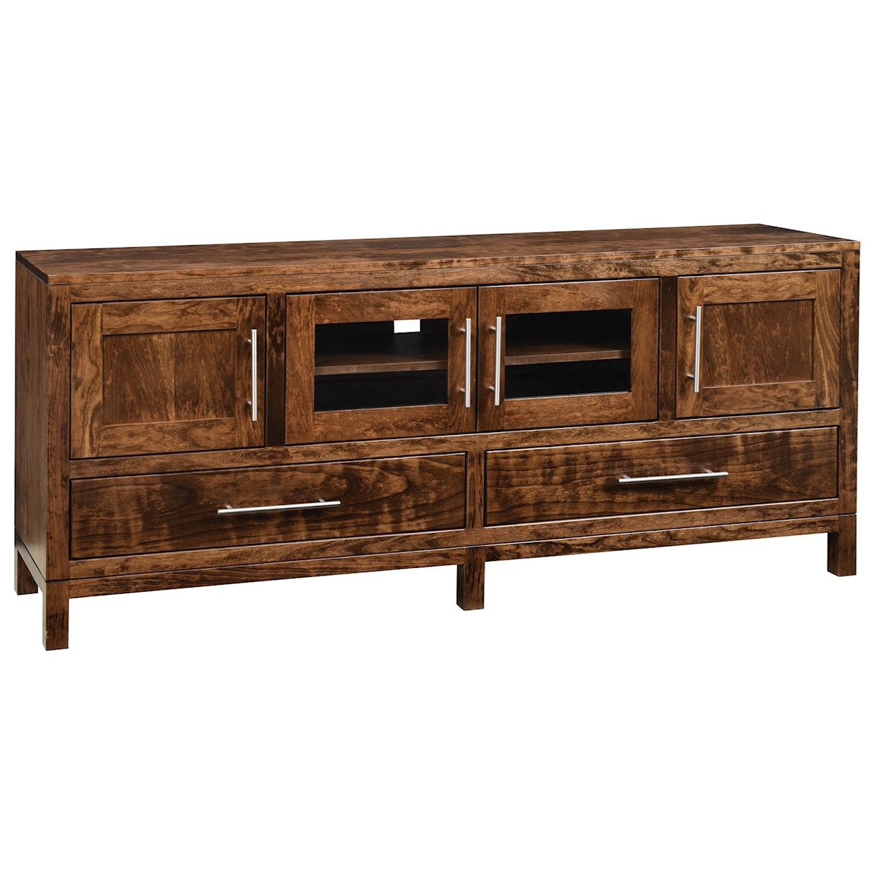 Ashery Oak Vienna 70" Customizable TV Stand