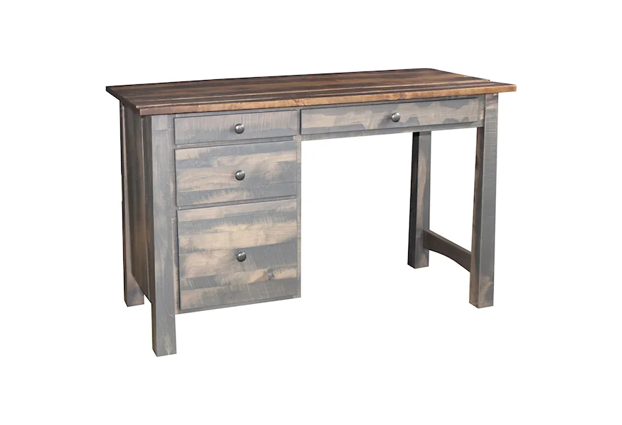 Madison Rough Sawn Student Desk by Ashery Woodworking at Saugerties Furniture Mart