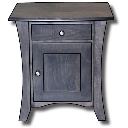 Customizable Solid Wood 22" End Table