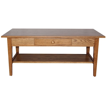 Customizable Solid Wood Coffee Table