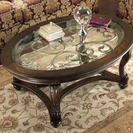 Oval Cocktail Table