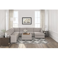 Ashlor Nuvella® 5-Piece Sectional