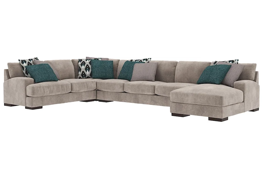 Bardarson 4 PC Sectional and Ottoman Set by Ashley Furniture at Sam's Furniture Outlet