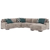 Ashley Furniture Bardarson 4-Piece Sectional with Chaise