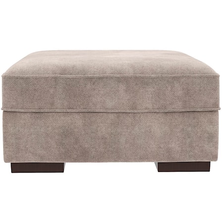 Storage Cocktail Ottoman with Removable Top