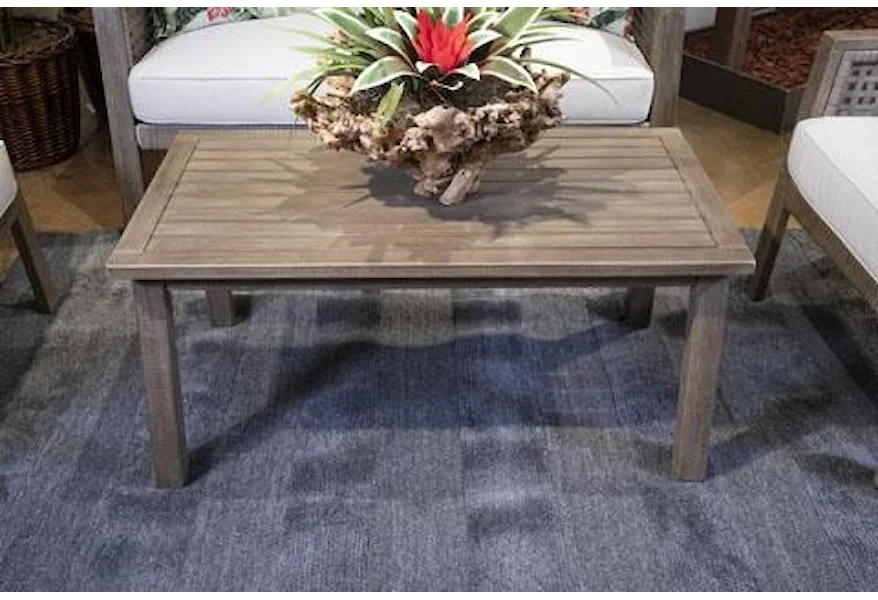 Barn Cove Outdoor Coffee Table by Signature Design by Ashley at Sam's Furniture Outlet